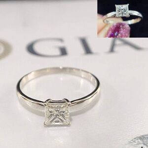 Gia certified .50 ct diamond ring
